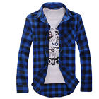 Blouse Attractive Long Sleeve Long Sleeve Plaid Turn Down Collar Top Classic