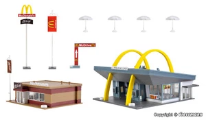 Vollmer 43635 Mc Donalds mit Mc Café 1:87(H0) NEU/OVP - Bild 1 von 1
