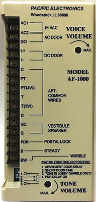 Pacific Electronics Af-1000 Amplifier for intercom systems