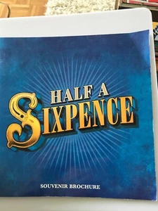 2017 HALF A SIXPENCE SOUVENIR BROCHURE at Noel Coward Theatre - Picture 1 of 5