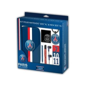 kit nintendo 3ds xl et new coque ecouteur styler psg merchandising officiel - Photo 1/1