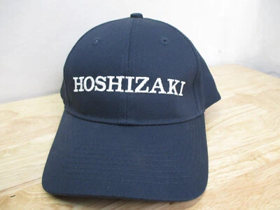 Шляпа Hoshizaki для заводского обучения синяя с регулируемым крючком и петлей вышитая 6 панелей - Изображение 1 из 4