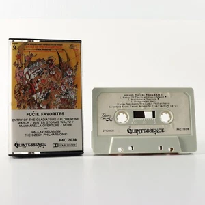 Entry of the Gladiators - Fucik Favorites (Cassette Tape 1977 Quintessence) RARE - Picture 1 of 7