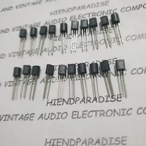 ¡RARO DE LOTE ANTIGUO TRANSISTORES DE AUDIO PHILIPS BC558C PNP 30V 0.1A BJT! ¡100 PIEZAS! - Imagen 1 de 9