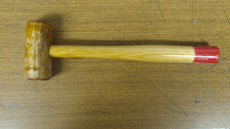 NUEVO MAZO MARTILLO CUERO CRUDO CARA SUAVE HERRAMIENTAS THOREX - HECHO EN INGLATERRA B46 Foto 1 de 4