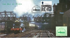 1994 Age of Steam, Covercraft Britain's Railway Heritage, Ian Allen Official FDC