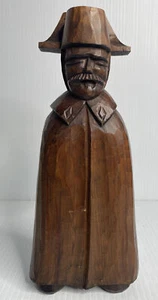 VINTAGE HANDGESCHNITZTE HOLZSTATUE DER SPANISCHEN BÜRGERGARDE - Bild 1 von 8