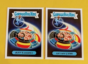Garbage Pail Kids 2017 Battle of The Bands - Jeff's Journey, Lift off Lynn - Picture 1 of 2