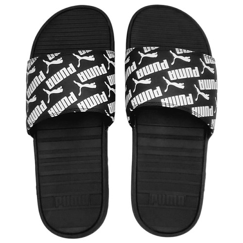 SANDALI NUOVI CON ETICHETTE PUMA AUTENTICI UOMO NERI COOL CAT AUDACI 2 ESTIVI SLIDES TAGLIA 7