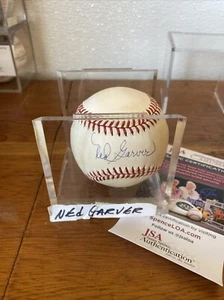 Ned Garver Detroit Tigers Signed Rawlings Baseball JSA ** W Case # - Picture 1 of 3