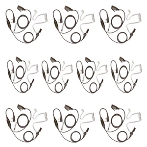 10X FBI Bodyguard verdeckte akustische Polizei Hörmuschel Kopfhörer Mikrofon für Baofeng Radio - Bild 1 von 5