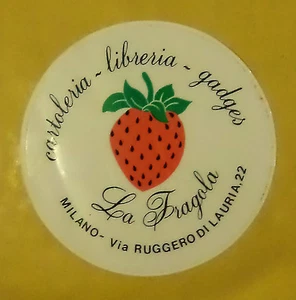 VECCHIO ADESIVO - LIBRERIA LA FRAGOLA - ANNI 80 (CC2) - Picture 1 of 1