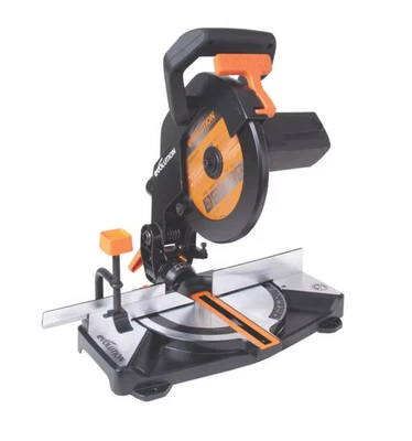 210mm 1200W Multi-Material Compound Mitre Saw Single Bevel, 20T Blade - Image 1 of 4