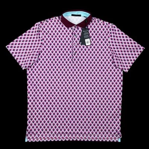 Greyson Golf Polo Shirt Mens Large Beauty & Protection Windflower NEW WITH TAGS! - Picture 1 of 13