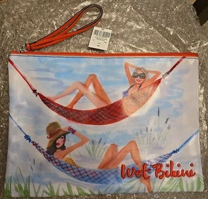Henri Bendel Hangin Around Wet Bikini Bag BNWT - Picture 1 of 4