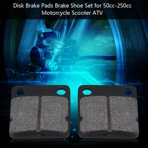 New 1 Set Of Semi Metallic Disk Brake Pads Brake Shoe Set For 50-250 - Picture 1 of 13