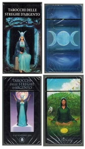Tarocchi delle Streghe d'Argento Mazzo 78 Cards Lo Scarabeo - Picture 1 of 1