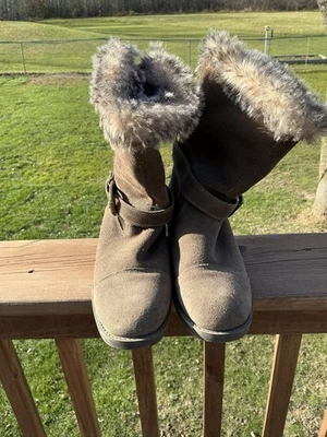 Botas bajas para mujer talla 8 Tempest cuero imitación piel usadas en excelente estado Foto 1 de 4