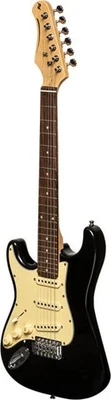Standard "S" electric guitar, 3/4 format, Left hand model - Image 1 of 4