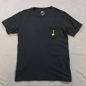 SPRZNY UNIQLO Jason Polan Giraffe Tasche Grafik T-Shirt Herren Medium  - Bild 1 von 6