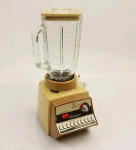 Vintage Osterizer Imperial Blender Pulse Matic 10 Speed Retro MCM - Picture 1 of 9