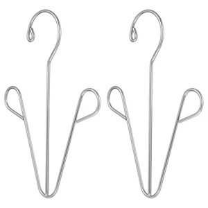 WINOMO 2 Stück Doppelhaken Design Schuhtrockenregal Edelstahl Schuh Organizer - Bild 1 von 12