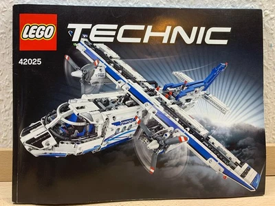 LEGO ® Technik 42025 Frachtflugzeug gebraucht incl. original Bauanleitung - Bild 1 von 4