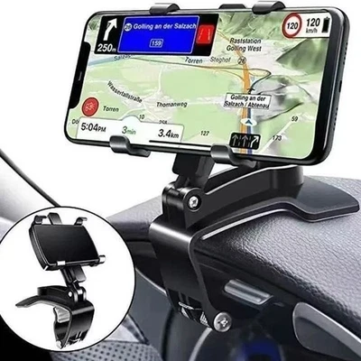 Universal 360° Car Phone Mount Holder For Cell Phone Samsung Galaxy iPhone NEW - Image 1 of 4