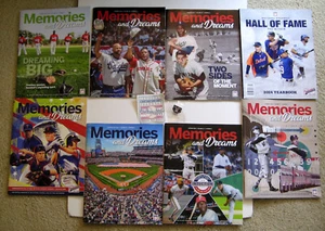 Baseball Hall of Fame Magazines 8+ Yearbook Memories & Dreams Yearbook National - Picture 1 of 12