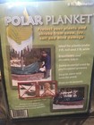 POLAR PLANKET Plant Protector for Fall Winter  8 FT Diameter Breathable Durable 
