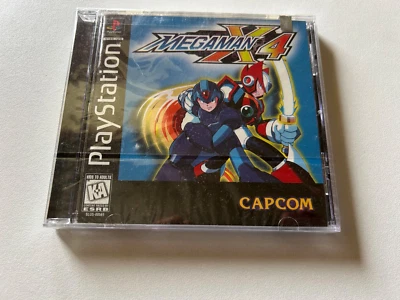 Mega Man X4 PS1 US NTSC in Like New and Complete Condition RARE - Bild 1 von 4