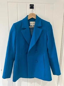 Giacca cappotto donna Reiss blu elettrico taglia 8 - Foto 1 di 10