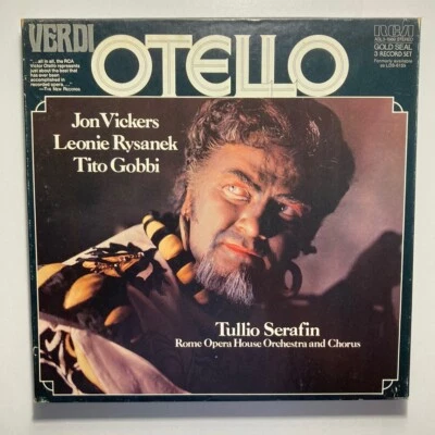 VERDI Otello 3xLP Vinyl Box Set RCA Victor Gold Seal AGL3-1969 Tullio Serafin - Image 1 of 4