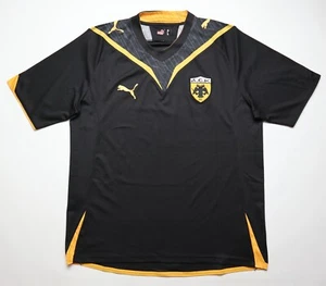 AEK ATHENS GREECE 2009/2010 AWAY FOOTBALL SHIRT SOCCER JERSEY TRIKOT PUMA MENS S - Picture 1 of 12