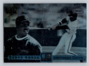 1994 Upper Deck Denny's Grand Slam Holograms Barry Bonds #6