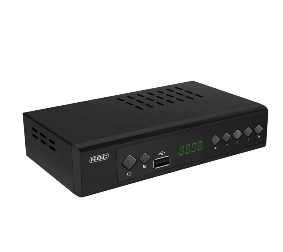 DECODER DIGITALE TERRESTRE DVB-T2 H.265 HVEC 10BIT GBC GB-300D - CON USB - Immagine 1 di 1