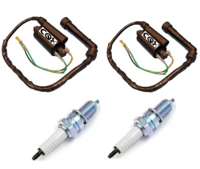 2x Bujía bobina de encendido para Suzuki Intruder 750 VS750GLP 1988-1991 Foto 1 de 3