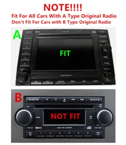 8'' Car Stereo Radio GPS Navigation WIFI For Dodge Dakota Chrysler Jeep Patriot - Picture 1 of 23