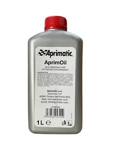 Olio idraulico APRIMATIC APRIMOIL 1 Lt motori elettrici per cancelli e attuatori - Picture 1 of 2
