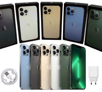 Apple iPhone 13 Pro Max - 128 256 GB - SEHR GUT - Silber Blau Graphit Gold Grün - Bild 1 von 4