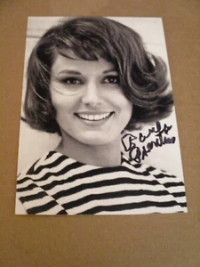 BONITA foto autógrafo firmada por la actriz PAULA PRENTISS 4x6 1H - Imagen 1 de 1