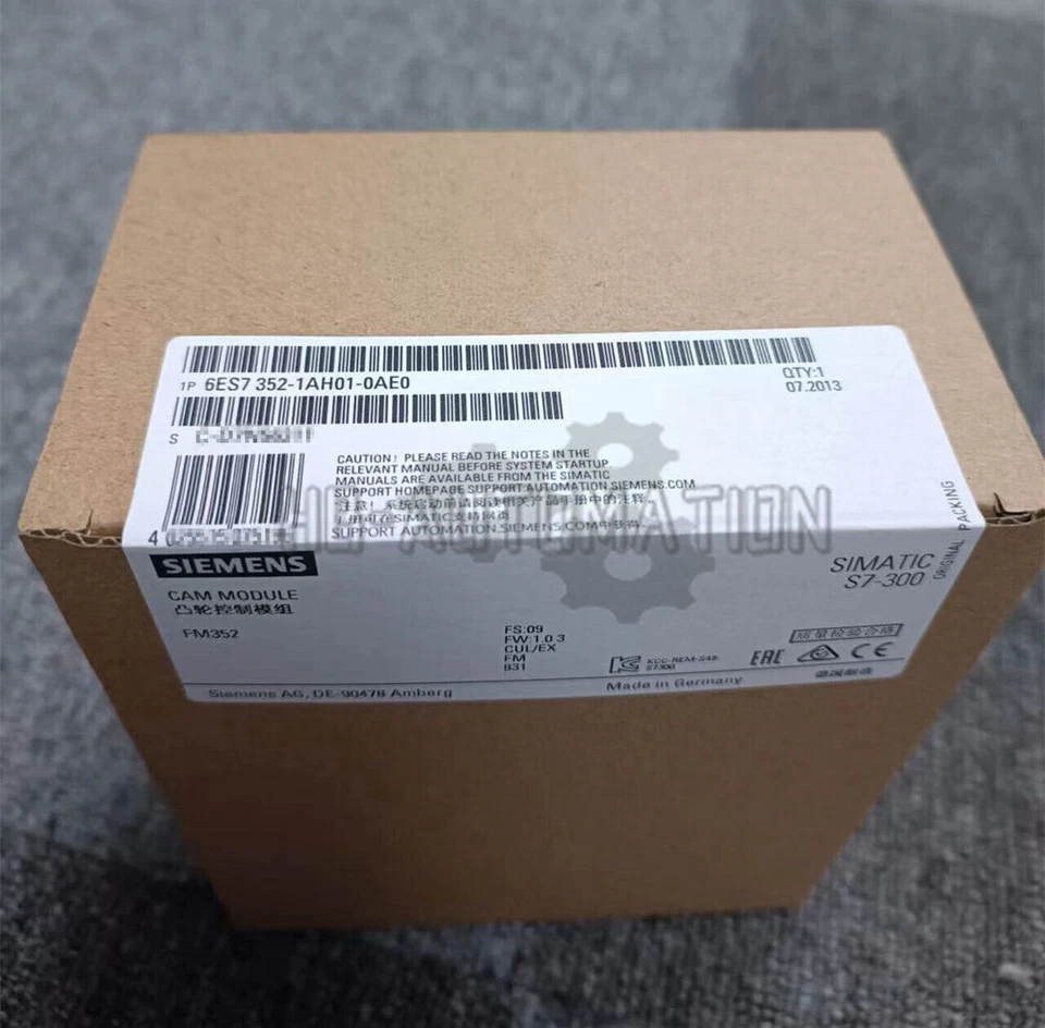 New Siemens 6ES7352-1AH01-0AE0 6ES7352-1AH01-0AE0 Fast Ship Processor Module ZX - Image 1 of 1