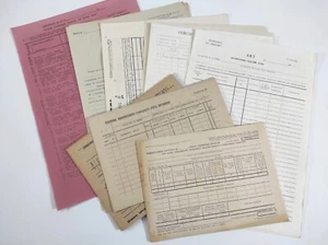 Juego de papeles en blanco soviéticos - Imagen 1 de 10