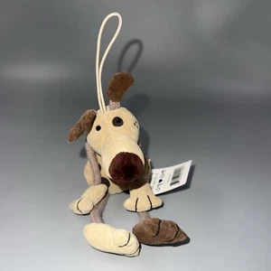 JELLYCAT DINGLY DANGLY FIDO DOG Key Chain Purse Dangler NWT RARE - Picture 1 of 7