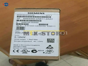 1PCS Unopened Brand New Siemens 6SE6440-2AB11-2AA1 6SE6 440-2AB11-2AA1 - Picture 1 of 1