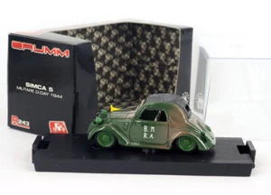 BRUMM R246 1/43 1:43 SIMCA 5 MILITARE D-DAY , 1944 - Picture 1 of 2