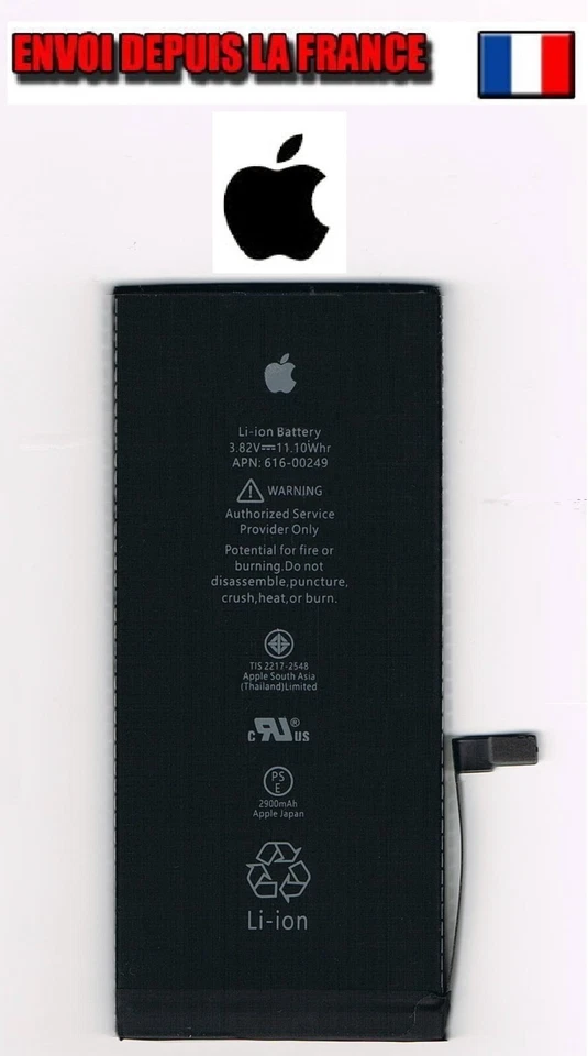 Original iPhone 7 Plus / 7+ / 7P Battery New 2900 mAh NEW Internal Battery - Image 1 of 1