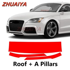 Roof+A Pillars PreCut Paint Protection Film For AUDI TT 2.0T COUPE 2008-2013 - Picture 1 of 6