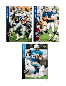 1993 Upper Deck Football "Future Heroes" 10 Cards - Picture 1 of 2