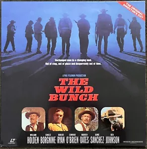 Gebraucht Die Wild Bunch - 1969 Laserdisc 2-LD/3 Seiten Breitbild 2.35 (14034) - Afbeelding 1 van 2